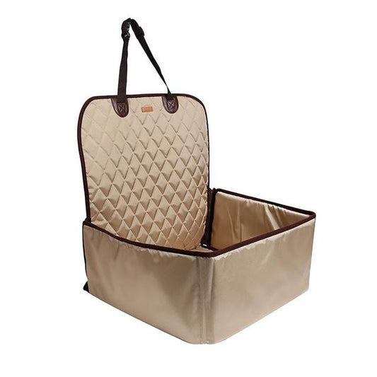 כיסא רכב מוגבה לכלב — נוחות וביטחון במהלך הנסיעה