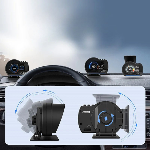 Visualizzazione Testa Alta— Visione Chiara e Comfort di Guida