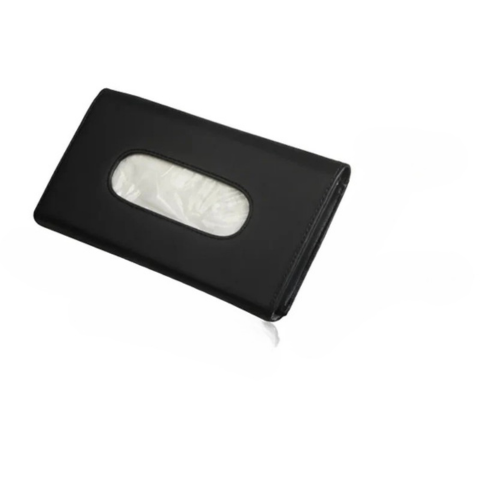 Automat na kapesníky — upevnění na sluneční clonu nebo sedadlo