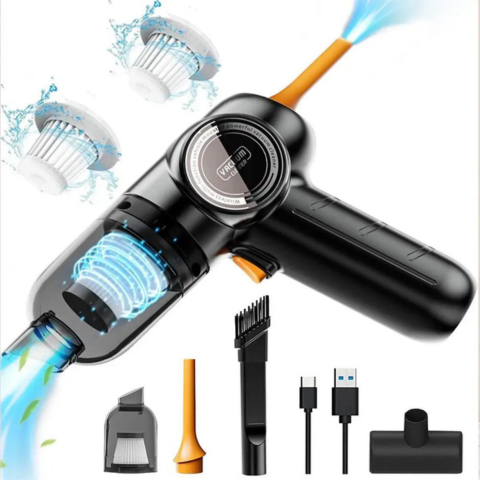 Aspirateur De Voiture Portable – Performance Et Puissance