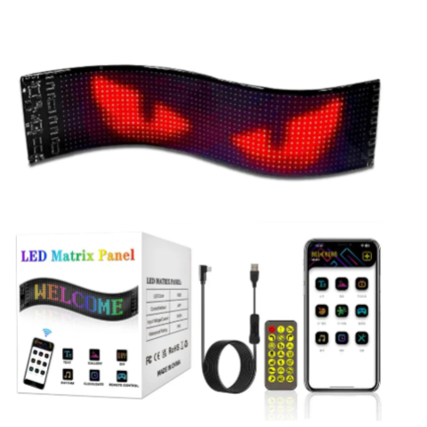 Fleksibel LED-stripe Programmerbar – Personlige Lysbeskeder