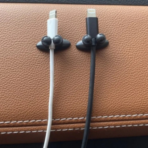 Självhäftande kabelklipp – Enkel organisering