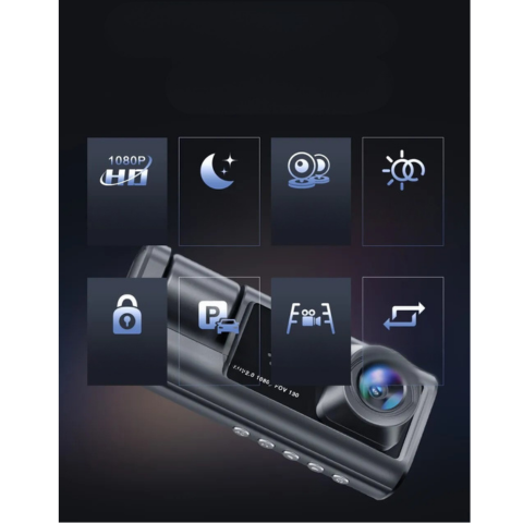 Dashcam Auto vorne und innen – Hochauflösende Aufnahme