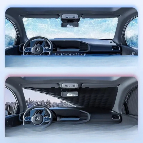 Protège Pare-Brise Auto – Anti-Givre En Hiver, Anti-Chaleur En Été