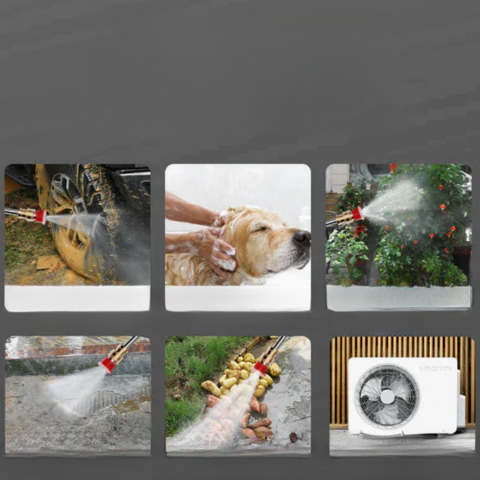 Trådløs Rengøringspistol Til Bil – Højtryksdyse