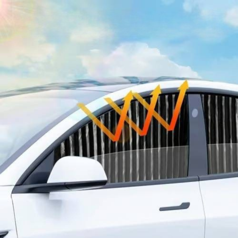 車の窓用サンシェード - 快適さと保護