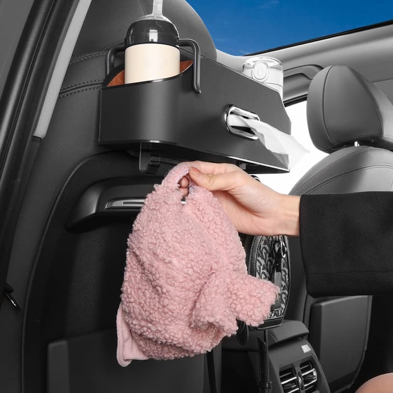 Support Organizzatore Auto – Con Distributore Di Fazzoletti Integrato