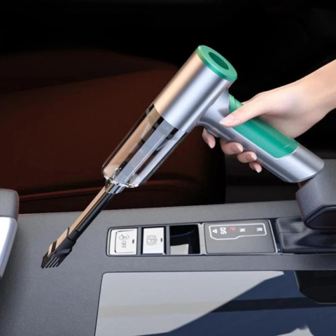 Odkurzacz Bezprzewodowy 3 W 1 Do Samochodu – Pełne I Wygodne Czyszczenie