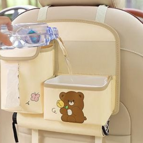 車の後部座席オーガナイザー — 旅行や日常に最適