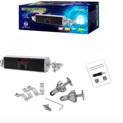 Boxă Moto Cu Suport De Ghidon — Ideală Pentru Călătoriile Dumneavoastră Cu Muzică