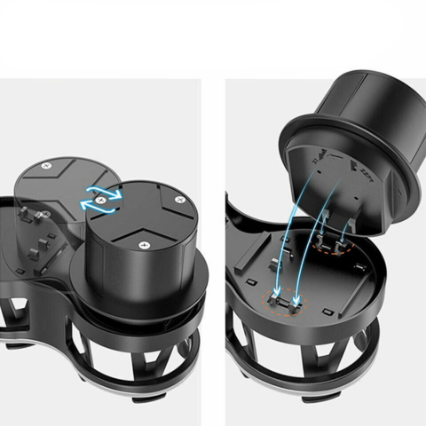 Porta Bicchieri per Auto — Pratico e Facile da Raggiungere