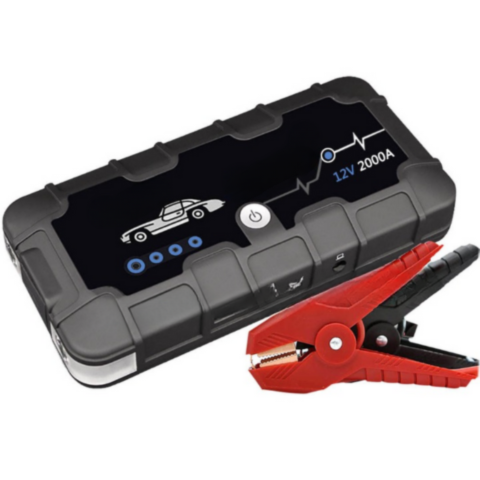 مبدئ بطارية 12 فولت 2000 أمبير — شحن سريع واستخدام متعدد