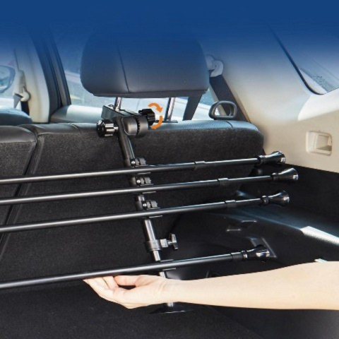 Adjustable Separation Grid For Car — Safety For Animals