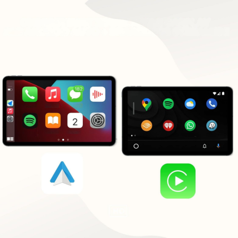 Pantalla Multimedia Coche — CarPlay y Android Auto Inalámbrico