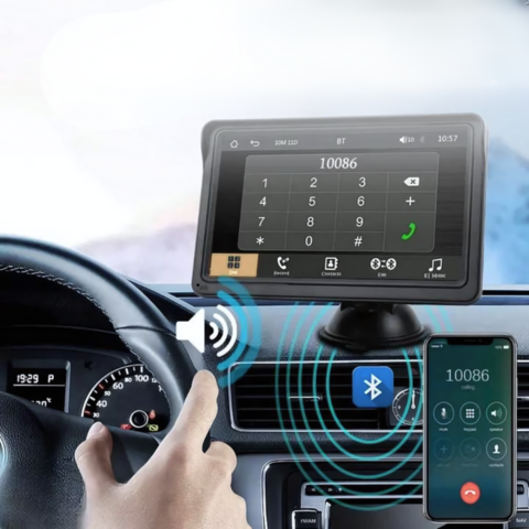 Sistem multimedia auto - ecran HD și CarPlay wireless