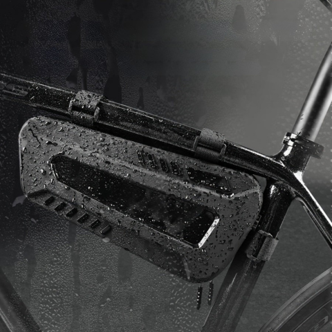 Pevná vodotesná riadidlá taška — Praktické úložisko pre bicykel