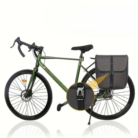 Bolsa Doble de Bicicleta Impermeable — Gran Capacidad 10L