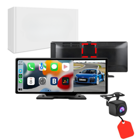 Sistem multimedia auto - ecran HD și CarPlay wireless