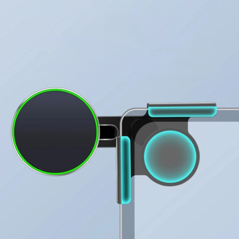 Support telefon til Tesla — magnetisk montering og trådløs opladning