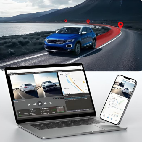 Dashcam Față și Spate – Protecție Completă Zi și Noapte