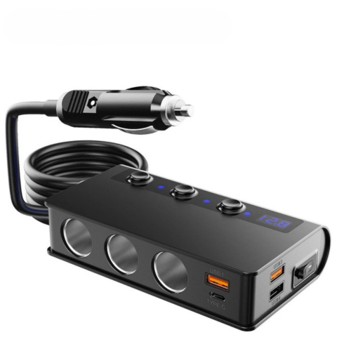 Laddare Adapter För Bil – Mångsidig Och Snabbladdning