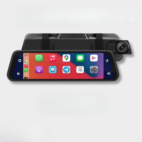 フロント&リアカメラ付きインテリジェント・バックミラー - HDビジョン&パーキングアシスト