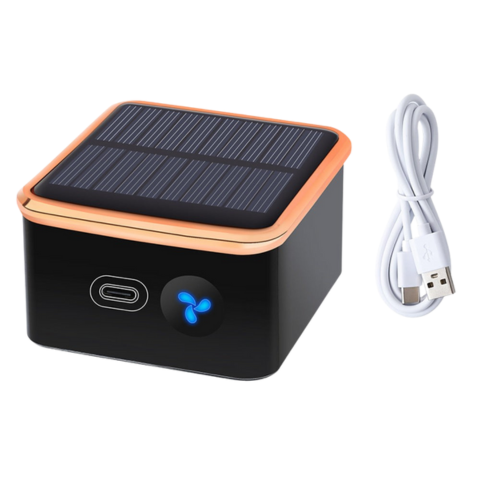 Solar Air Purifier for Car — Compact and USB Rechargeable