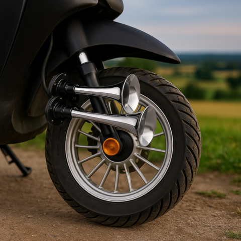 Universalklaxon — Ideal für Auto, Motorrad und Lkw