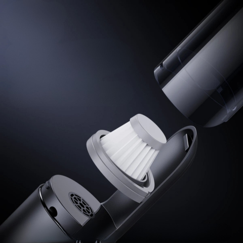 Kabelloser Handstaubsauger — Saugkraft 4000Pa für eine praktische Reinigung