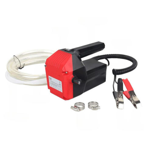 Pompa Elettrica di Estrazione dell'Olio — Compatibile 12V/24V per Svuotamento Facile