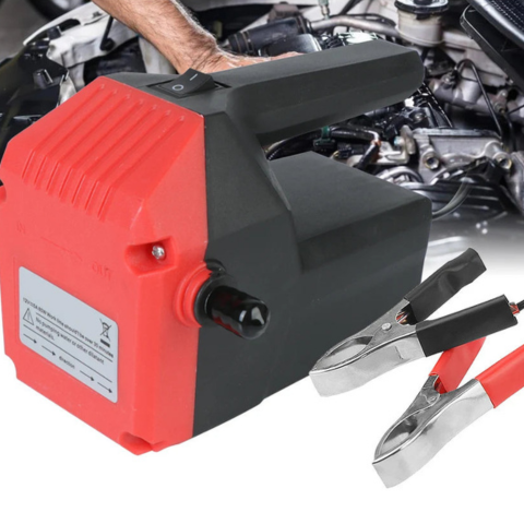Pompa Elettrica di Estrazione dell'Olio — Compatibile 12V/24V per Svuotamento Facile