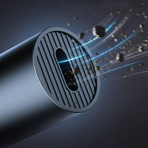 Kabelloser tragbarer Auto-Staubsauger — Schnelle und praktische Reinigung