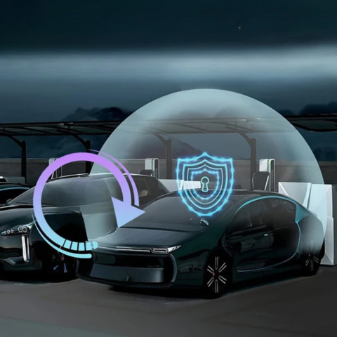 كاميرا داخل السيارة مثبتة مغناطيسياً بدقة 1080p - جودة الصورة وسهولة الاستخدام