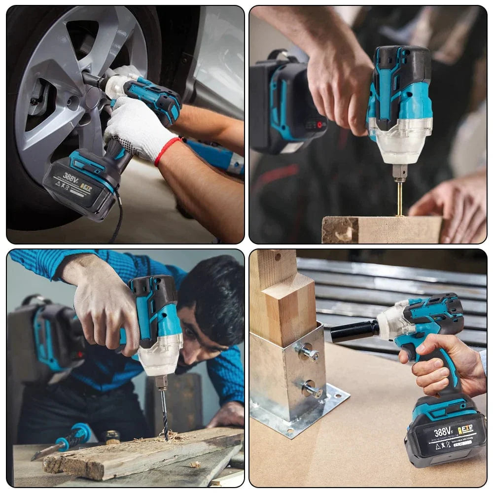 Akku-Schlagbohrschrauber – Perfekt für Werkstatt und Garage