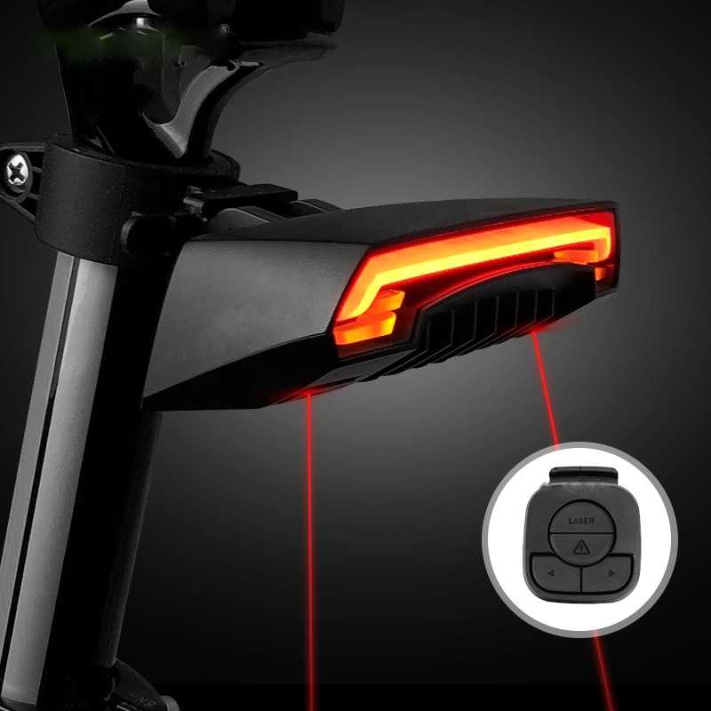 Zadní světlo na kolo — Výkonné a kompaktní LED osvětlení