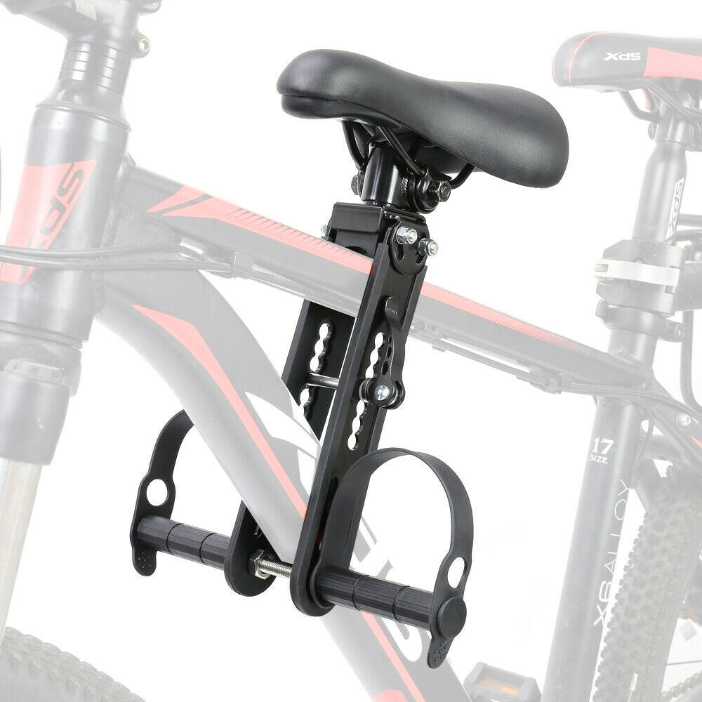 Predné detské sedadlo na bicykel s oporou