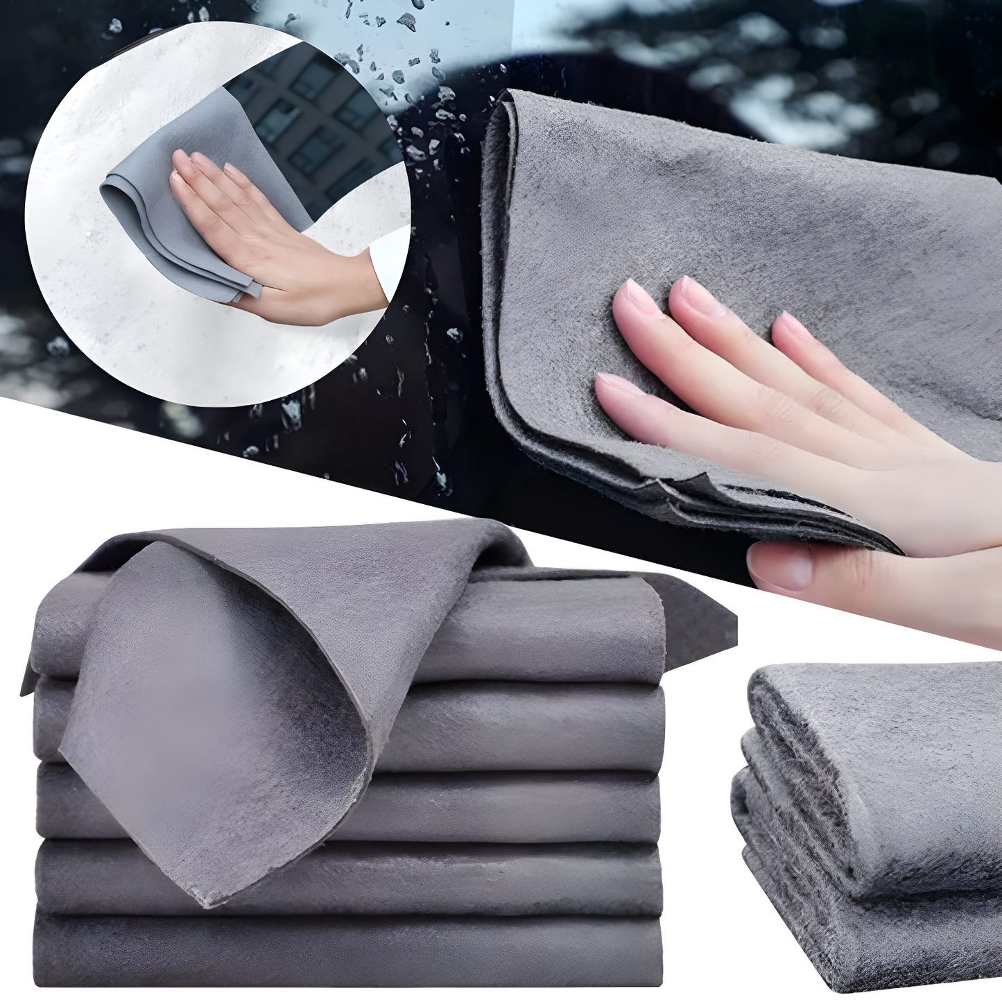 Ultra Absorbent Microfiber Chiffon for Car – Scratch-Free Bodywork Cleaning