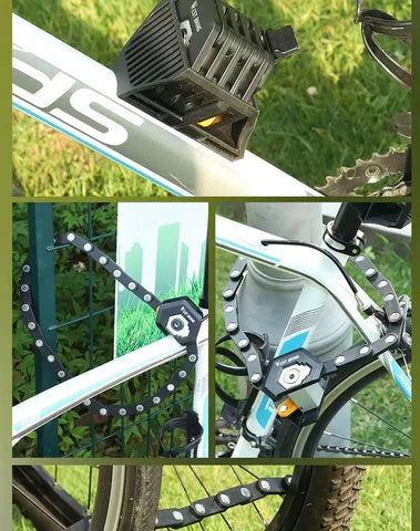 Antivol Bicicletă de Înaltă Securitate — Compact și Ușor de Transportat