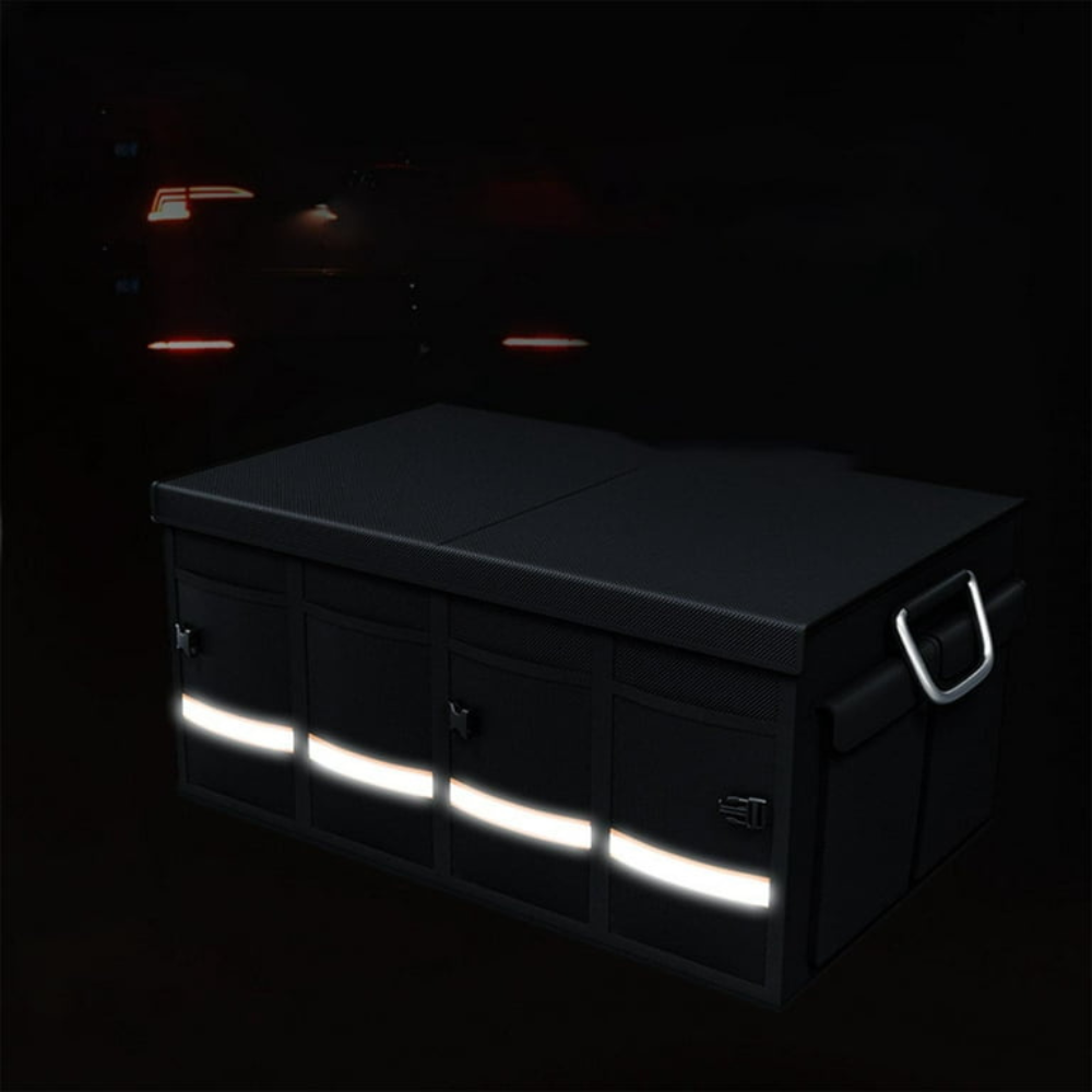 Organizzatore per il bagagliaio dell'auto di grande capacità - Scomparti multipli e stabilità totale