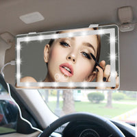 Zrcadlo na make-up do auta — Pohodlí a elegance na cestách 