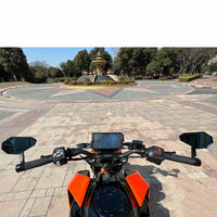 Lusterka motocyklowe antyodblaskowe – uniwersalne, regulowane i w sportowym designie 