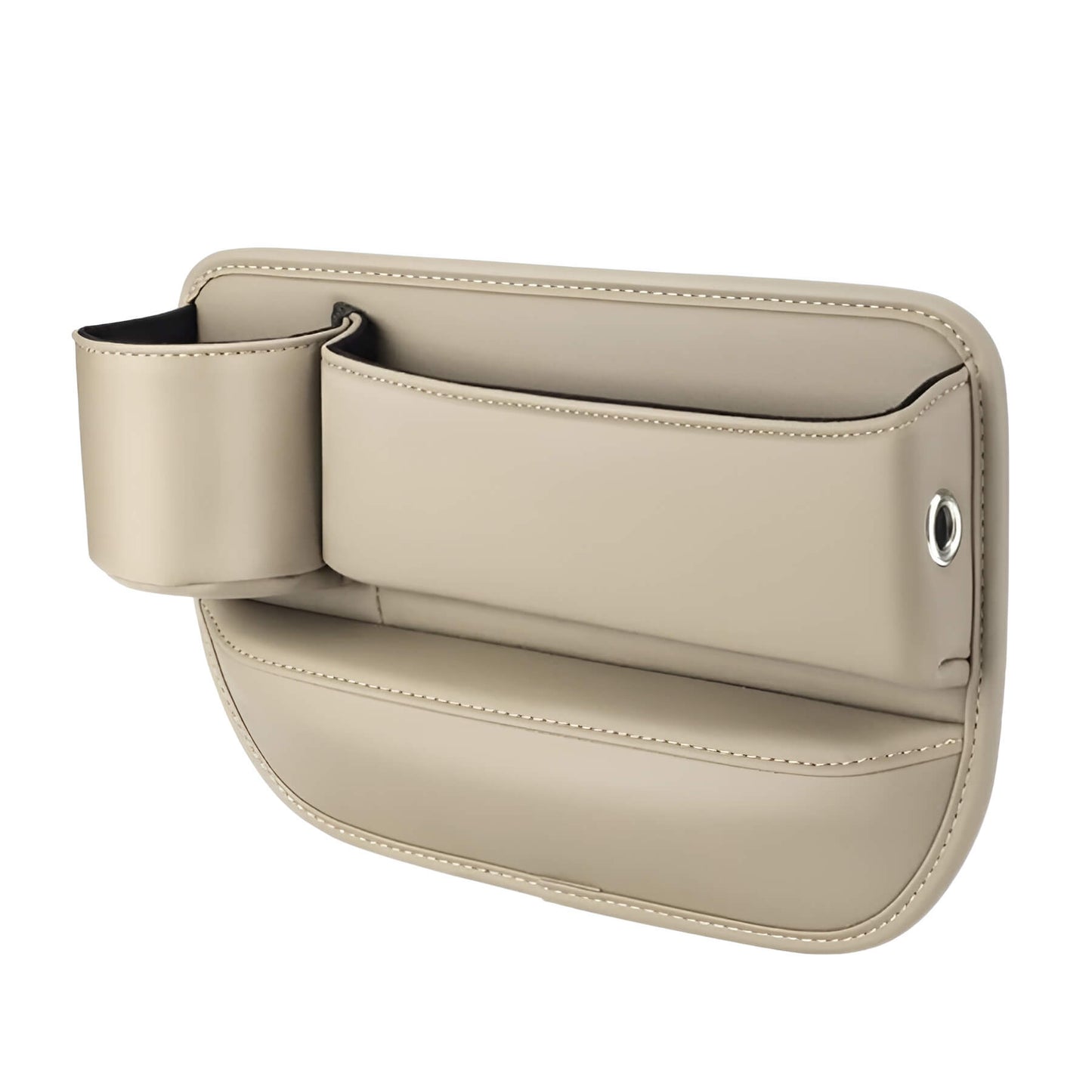 منظم مساحة مقعد السيارة مع حامل أكواب — تخزين مثالي وسهولة الوصول 