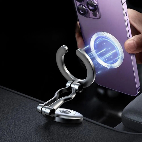 Support Téléphone Magnétique – Fixation Sûre Et Réglage Facile