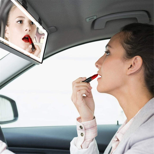 Zrcadlo na make-up do auta — Pohodlí a elegance na cestách 