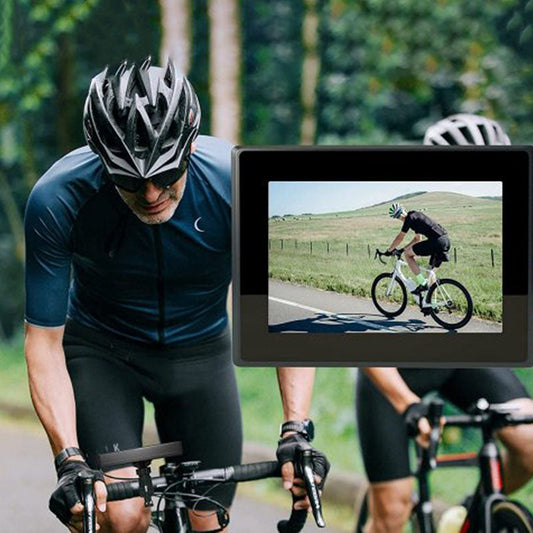 Specchio Retrovisore Digitale Per Bicicletta — Sicurezza Rafforzata In Circolazione 