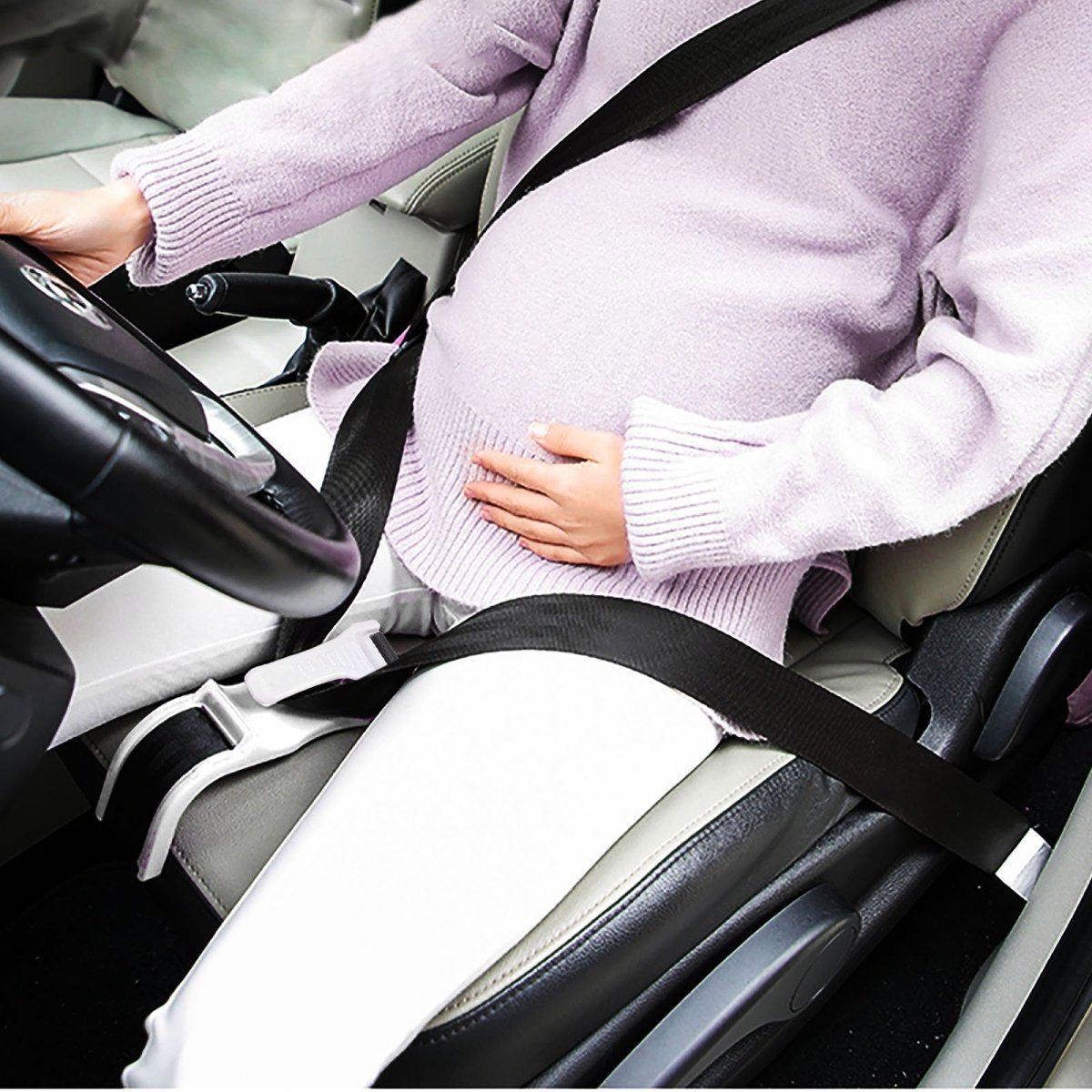 Veiligheidsgordel Voor Zwangere Vrouwen — Comfort En Bescherming In De Auto 