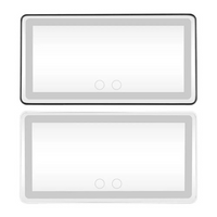 Oglindă LED pentru Parbriz Auto – Iluminare Reglabilă și Reîncărcabilă 