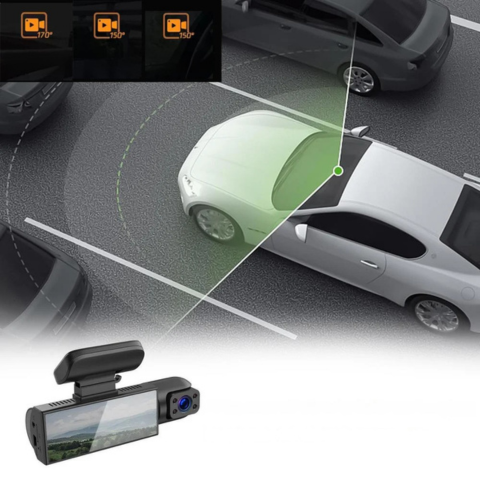 Dashcam HD Intelligent – Sikker Parkering Og Beskyttet Kjøring 