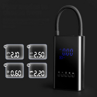 Portable Mini Compressor – LED Display and Adjustable Pressure 