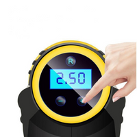 Portable Car Air Compressor – Digital Display and LED Light 